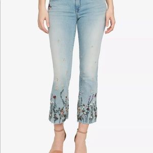 William Rast Rock Your Body embroidered jeans NWT
